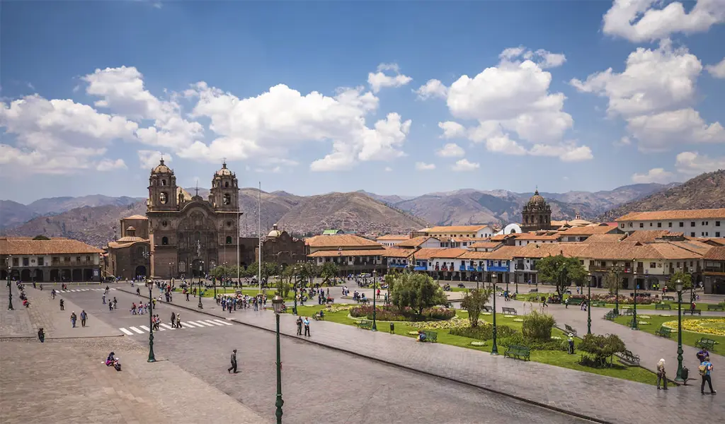 cusco square landscape